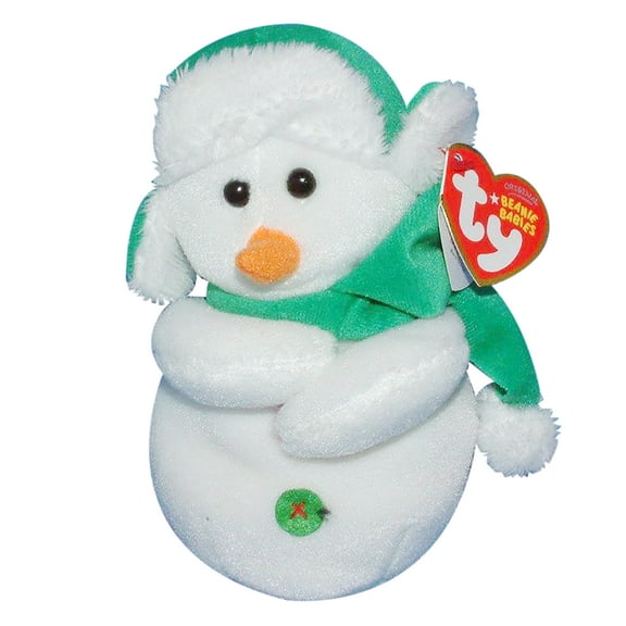 Ty Beanie Baby: Mr. Snow the Snowman | Stuffed Animal | MWMT