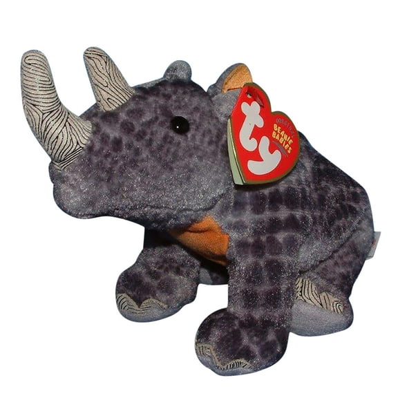 Ty Beanie Baby: Nami the Black Rhino - WWF - Ty Store Exclusive | Stuffed Animal | MWMT