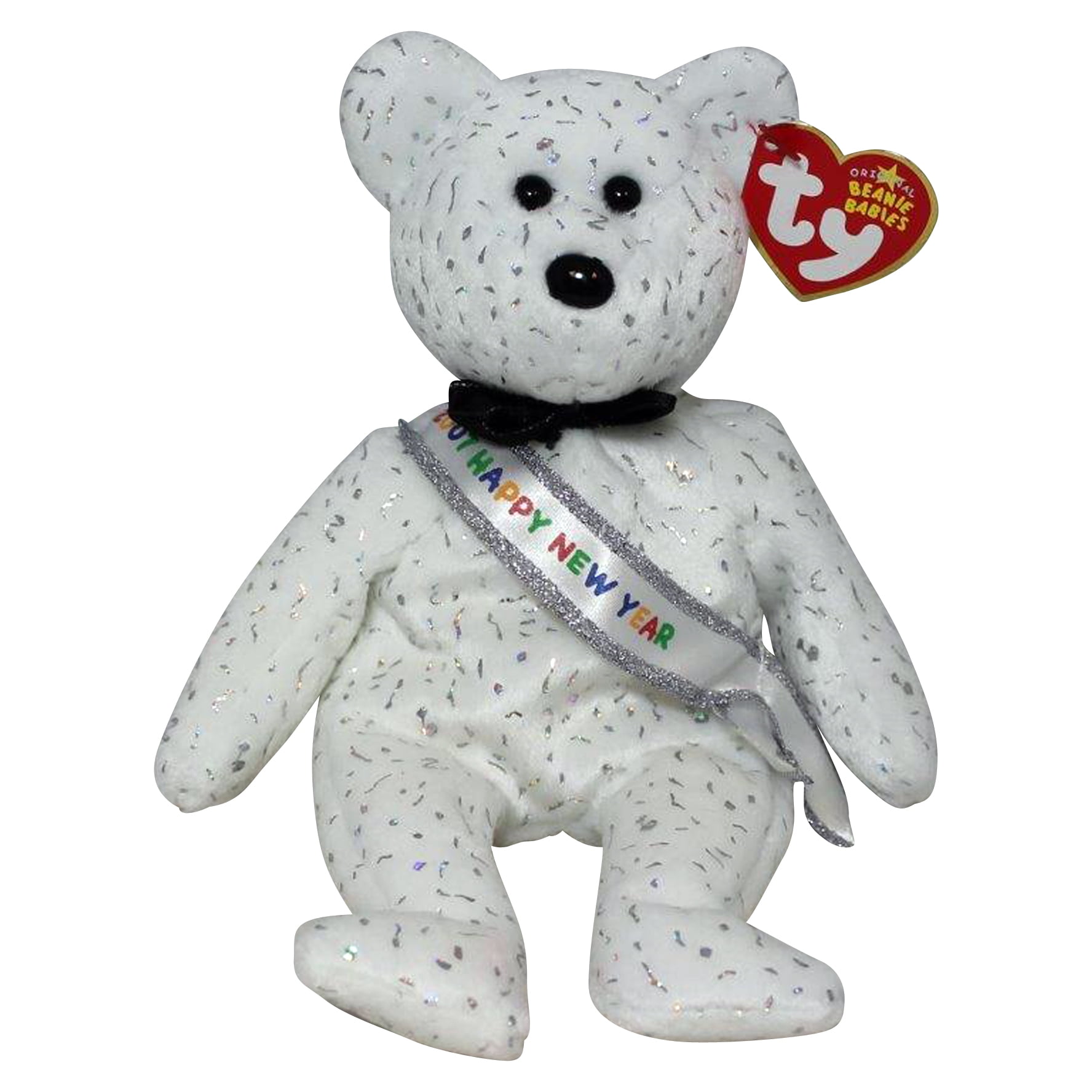 ty Beanie Babies ぬいぐるみ くま Happy2007 Ty Beanie Baby: New Year 2007 the Bear | Stuffed Animal