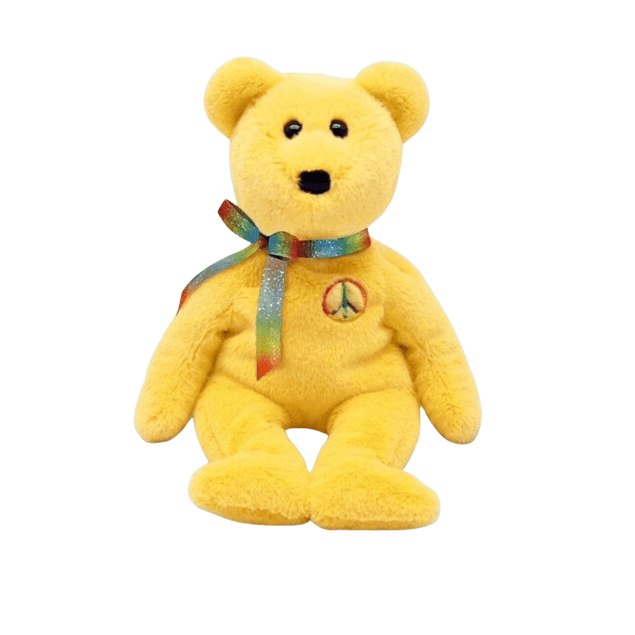 Ty Beanie Baby - PEACE II / Version 2 Bear 30th Anniversary