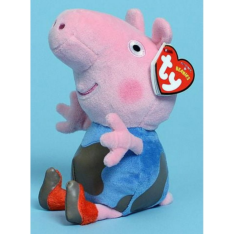 Peppa Pig George Plush Toy Ty Beanie Baby Plush Stuffed Animal Toy