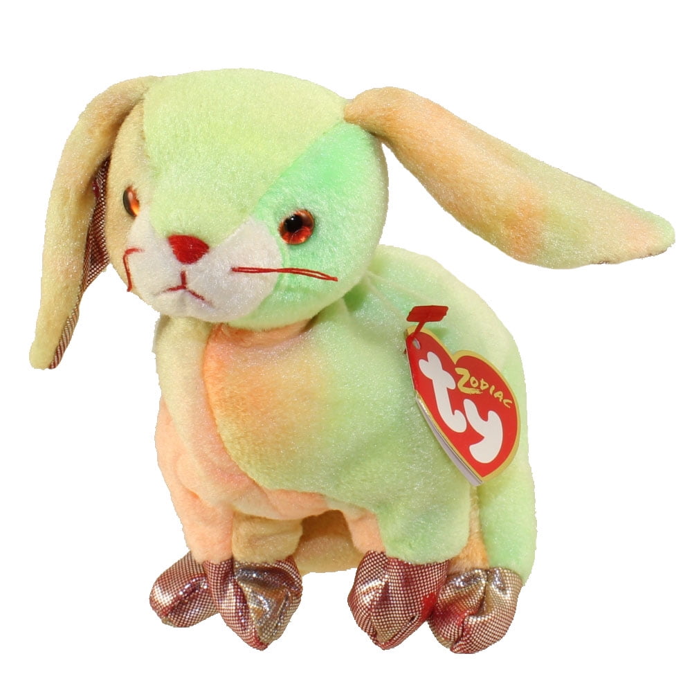 Ty Beanie Baby - RABBIT the Chinese Zodiac (Regular Size 6.5