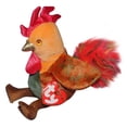 thumbnail image 1 of Ty Beanie Baby - ROOSTER Chinese Zodiac Plush ONE BONUS RANDOM TY ERASER, 1 of 1