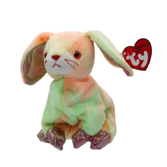Ty Beanie Baby: Rabbit - Chinese Zodiac | Stuffed Animal | MWMT