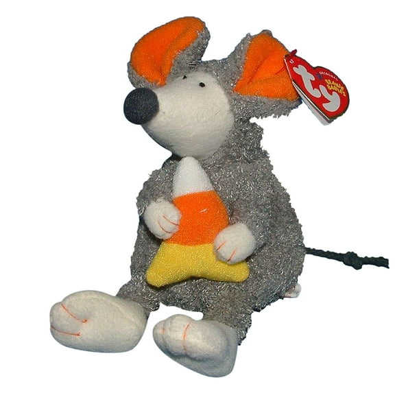 Ty Beanie Baby: Ratzo the Rat - Candy Corn | Stuffed Animal | MWMT