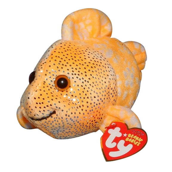 Ty Beanie Baby: Reefs the Fish | Stuffed Animal | MWMT's