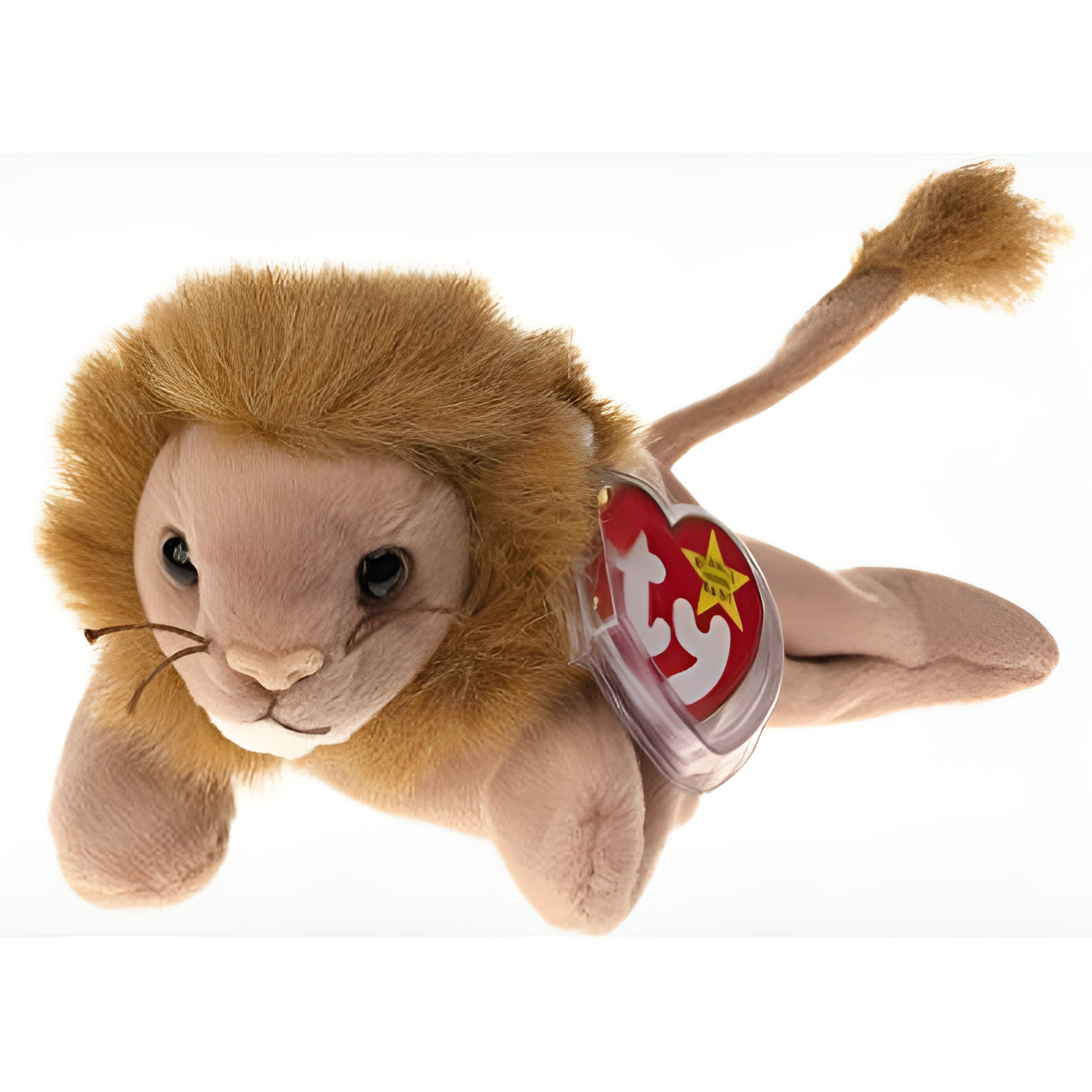 TY Beanie Baby Plush Toy - Roary the Stuffed Lion Animal