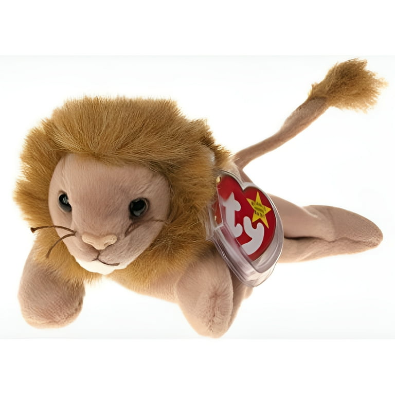 TY Beanie Baby Plush Toy - Roary the Stuffed Lion Animal