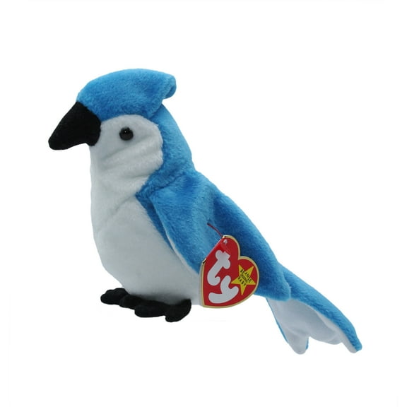 Ty Beanie Baby: Rocket the Blue Jay | Stuffed Animal | MWMT