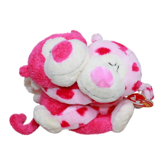 Ty Beanie Babies Romeo and Juliet the Monkeys Valentine's Day Plush