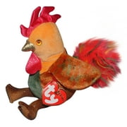 Ty Beanie Baby: Rooster - Chinese Zodiac | Stuffed Animal | MWMT