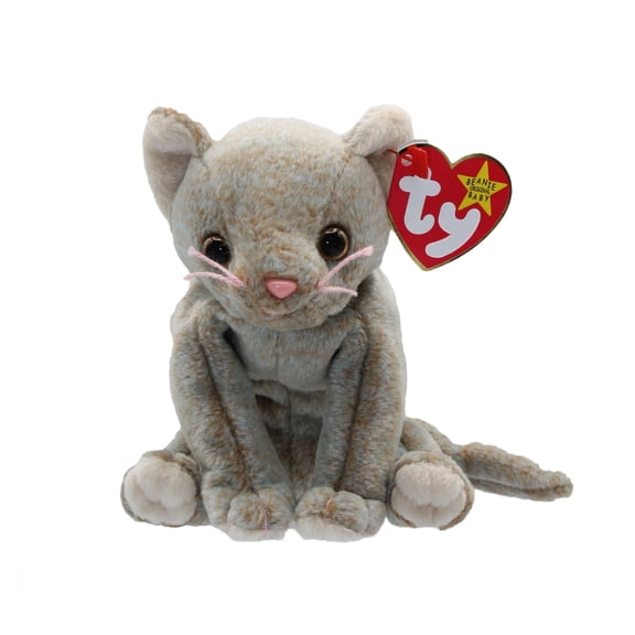 Ty Beanie Baby - SCAT the Cat (Regular Size)(BONUS 1 FUN CHOPS)