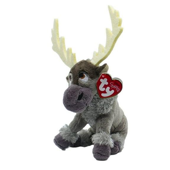 Ty Beanie Baby - SVEN the Reindeer Frozen Disney Sparkle (BONUS 1 FUN CHOPS)