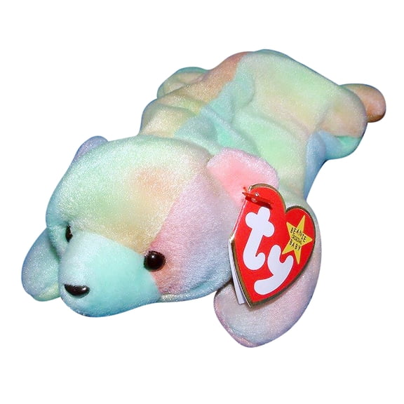Ty Beanie Babies Sammy the Bear Tie Dye Plush 1999