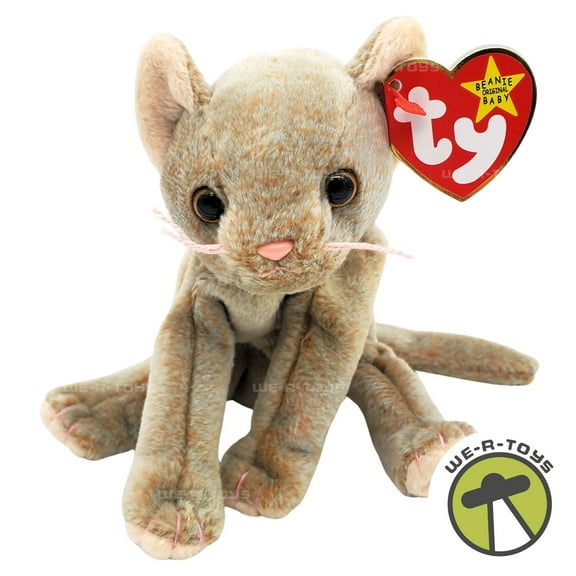 Ty Beanie Babies Scat the Cat Plush 1999