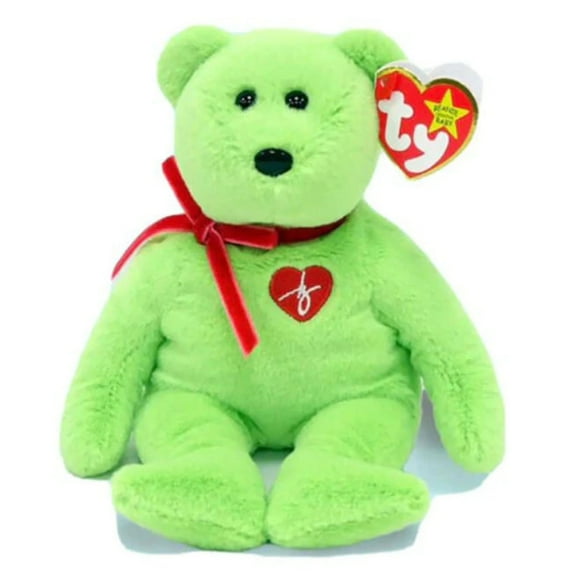Ty Beanie Baby Soft Stuffed Animals and Plush Toys, Plush Green