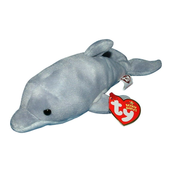 Ty Beanie Babies Starboard the Dolphin Plush 2006