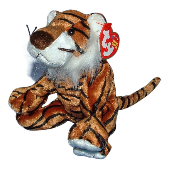 Ty Beanie Babies Stripey the Tiger Plush 2005