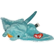 Ty Beanie Babies Sunray the Manta Ray Plush 2002
