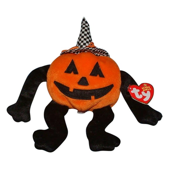Ty Beanie Baby: Trick - R - Treat the Pumpkin | Stuffed Animal | MWMT