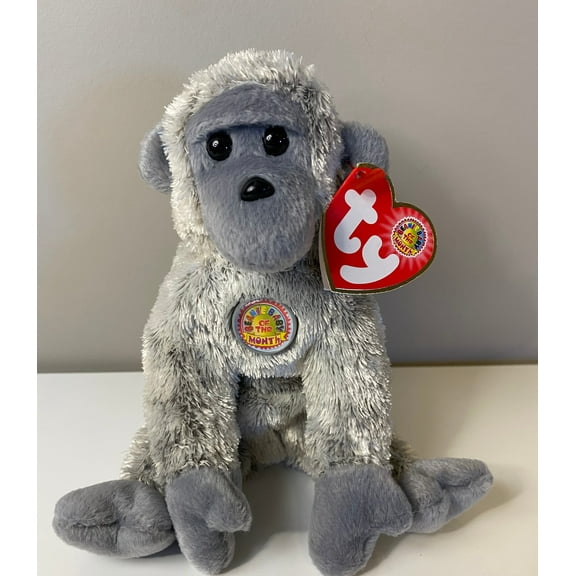Virunga Beanie Baby Gorilla BBOM Plush by Ty 2003