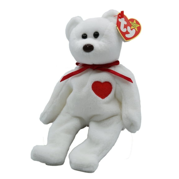 Ty Beanie Baby: Valentino the Bear | Stuffed Animal | MWMT