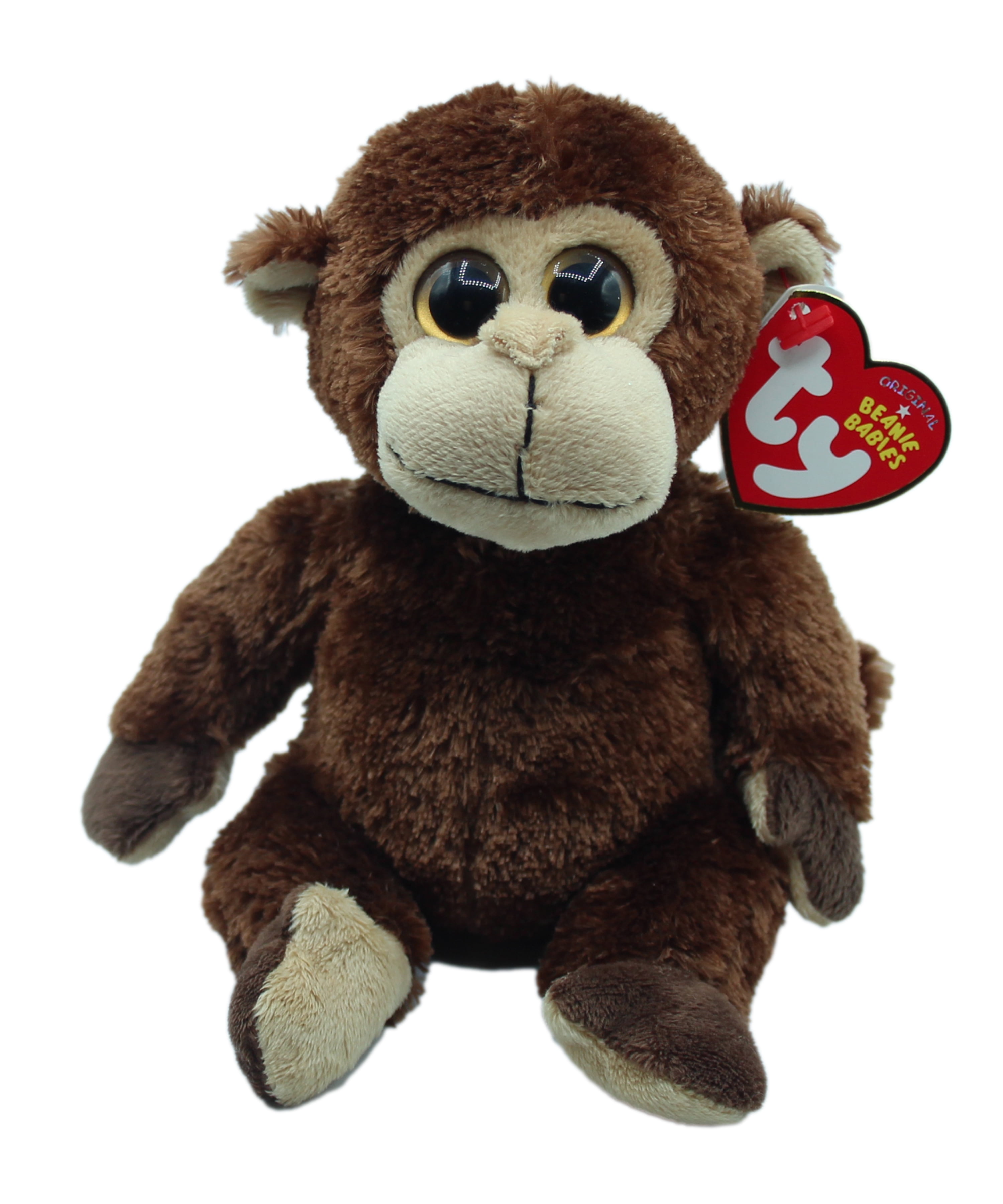 Ty Beanie Baby Vines the Monkey Big Eyes Stuffed Animal Walmart