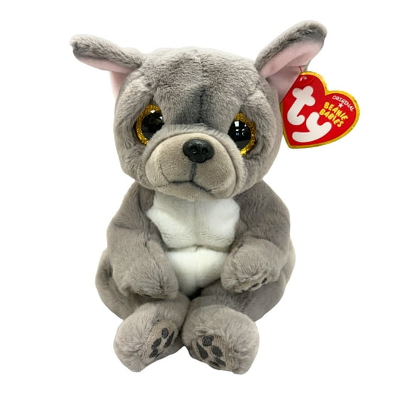 Ty Beanie Baby WILFRED the French Bulldog (6 inch) Stuffed Animal Toy Plush