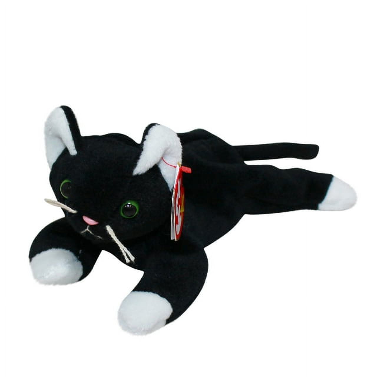 Ty Beanie Baby - ZIP II the Black Cat White Paws (8 Ty Beanie Baby - ZIP II the Black Cat White Paws (8