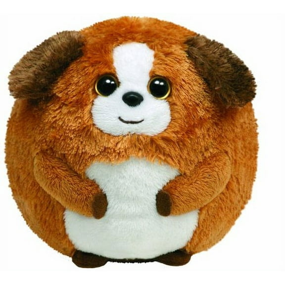 Ty Beanie Ballz Bandit Dog