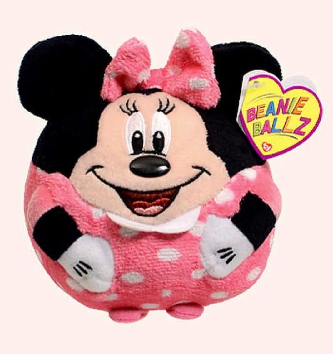 Peluche Minnie rose beanie ball DISNEY TY