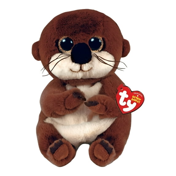 Ty Beanie Bellie Mitch a Brown Otter - 6"