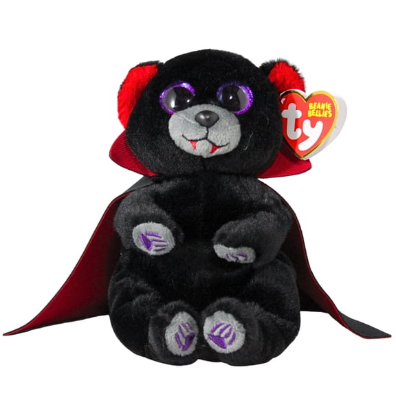 Ty Beanie Bellies - Bearla the Vampire Bear - Stuffed Animal