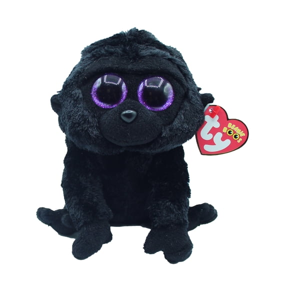 Ty Beanie Boo: George the Gorilla - Glitter Eyes, Regular Size