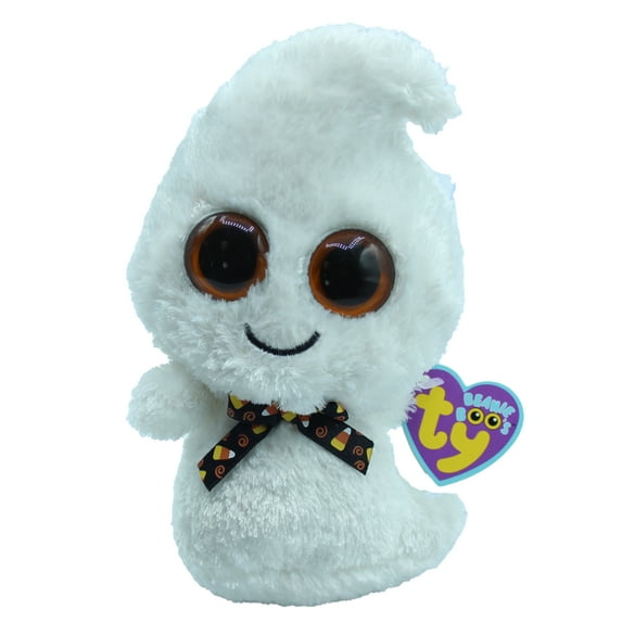 Ty Beanie Boo: Phantom the Ghost - Solid Eyes, Regular Size