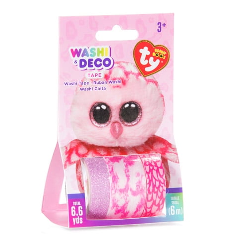 Ty Beanie Boo Washi Tape Owl 3Pc