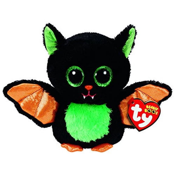 Ty Beanie Boos - Beastie the Halloween Bat  – Glitter Eyes  - Stuffed Animal