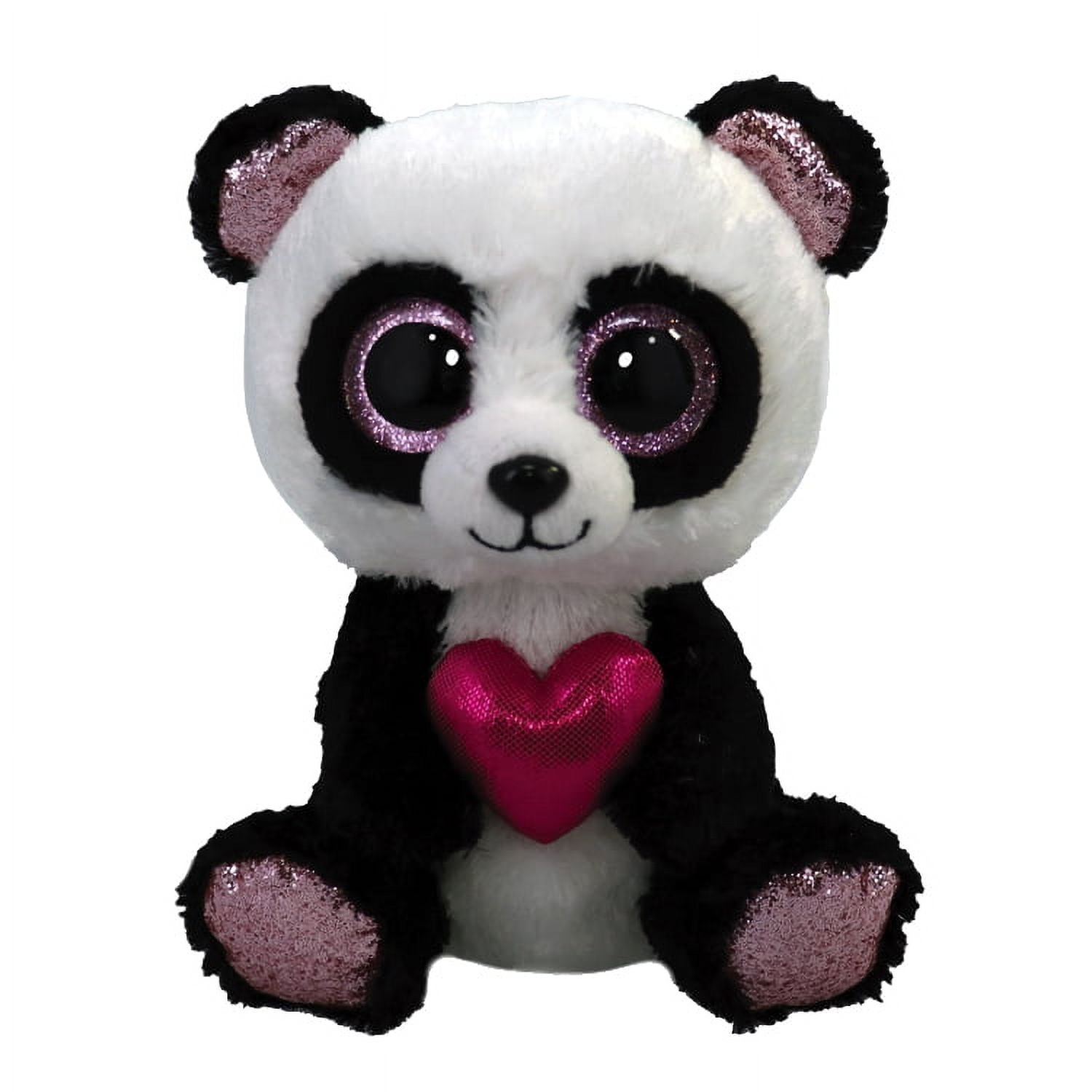 Ty Beanie Boos ESME the 2023 Valentines Day Panda Bear (6 inch