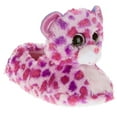 thumbnail image 1 of Ty Beanie Boos Girls Pink Leopard Kitty Cat Glamour Slippers House Shoes S 10-11, 1 of 1