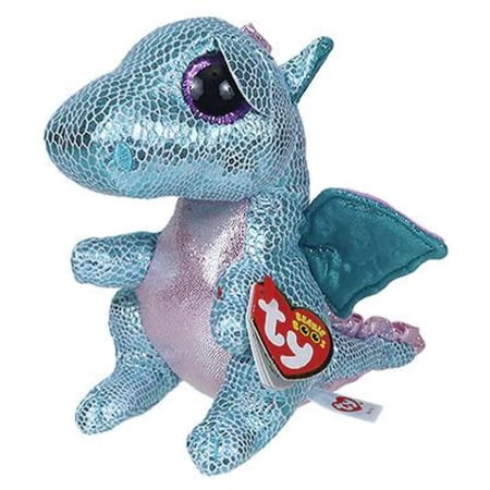 Ty Beanie Boos - HOLLY the Dragon (Glitter Eyes) (6 Inch) Stuffed Plush Toy