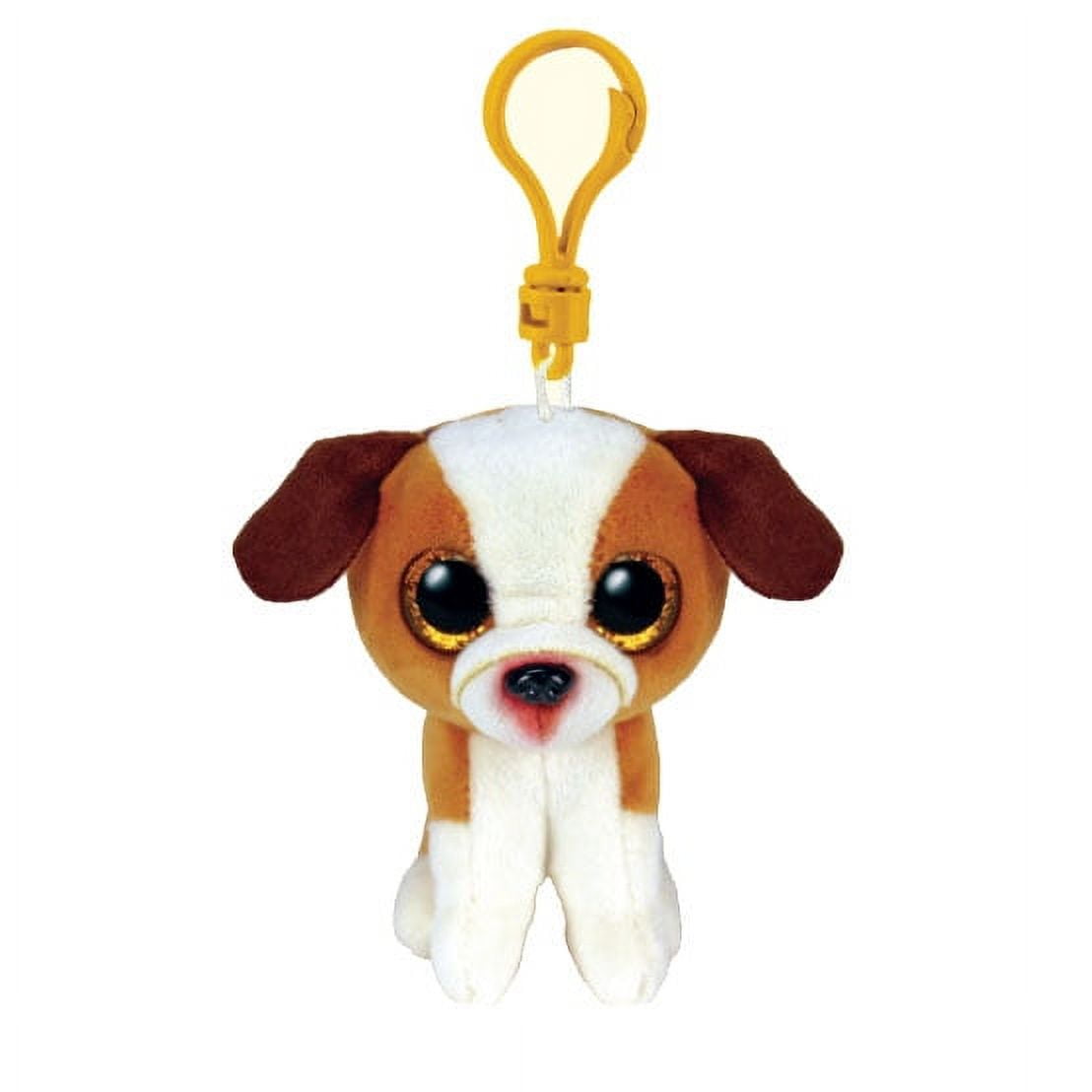 TY Boo Key Clip Hugo the Dog 7cm