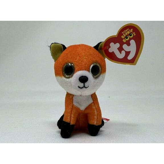 Ty Beanie Boos - Mini Teenie SLICK the Fox Orange Plush