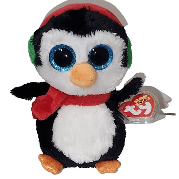 Ty Beanie Boos NORTH the Holiday Penguin 6