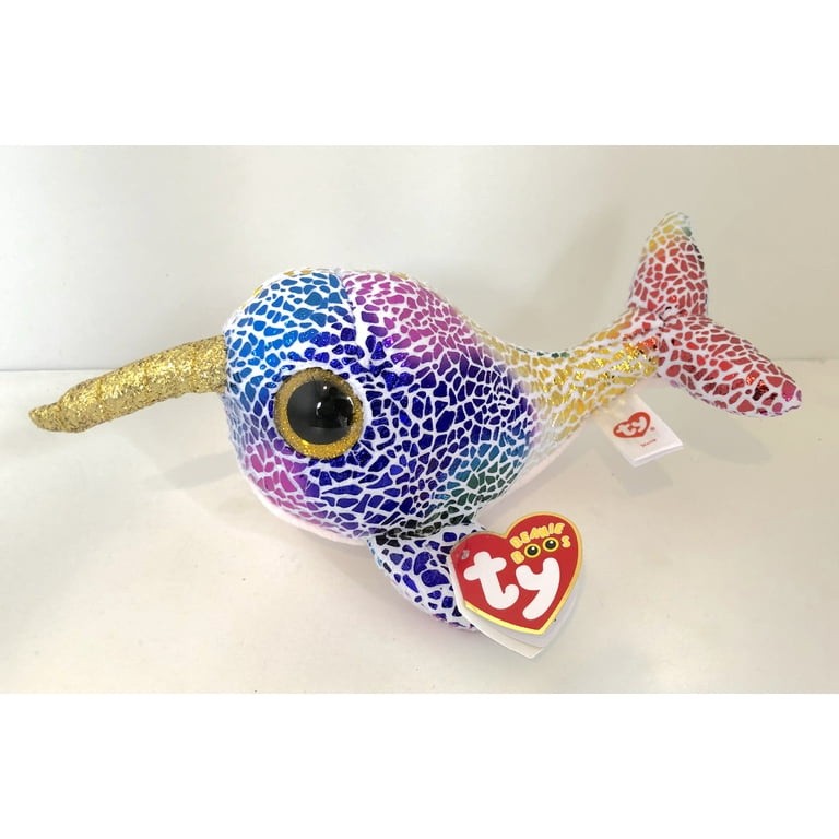 Ty Beanie Boos Nova the Narwhal Plush Toy 6