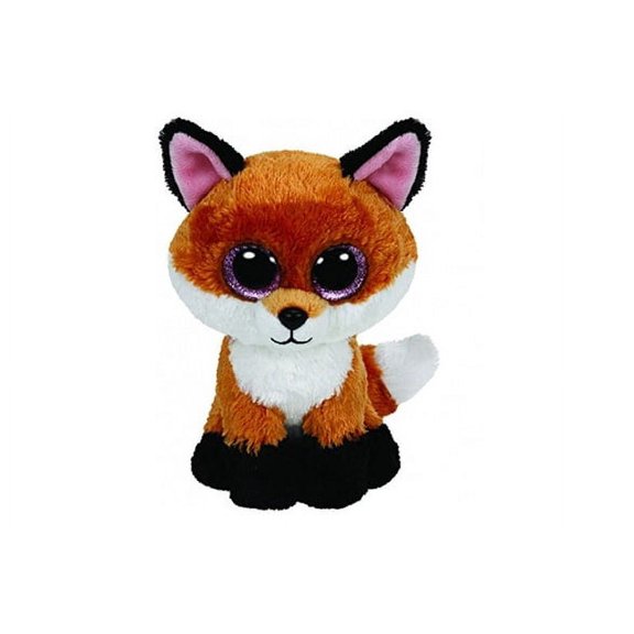 Ty Beanie Boos - SLICK the Brown Fox (Medium 9" Plush) NO TY HANG TAG