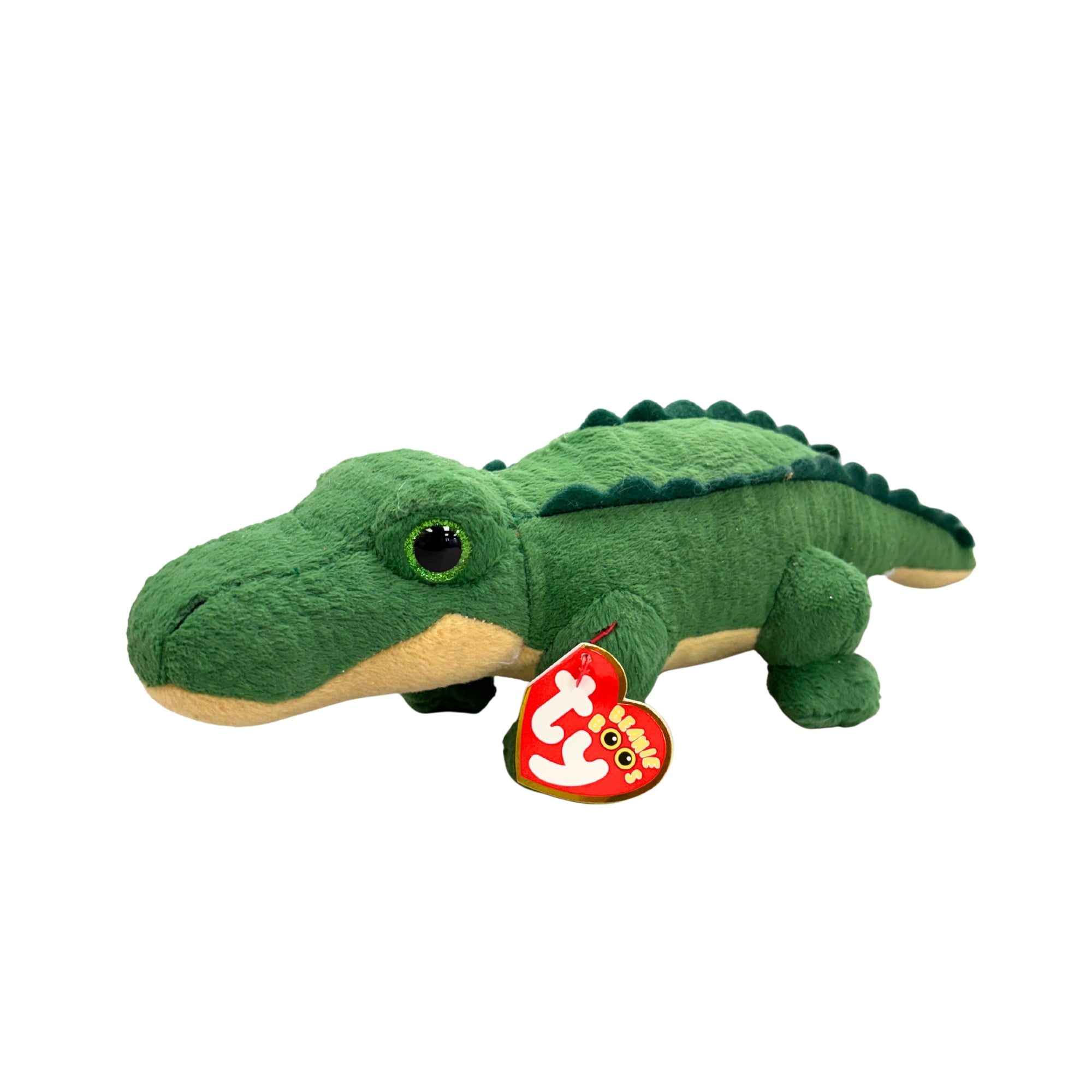 Ty Beanie Boos - SPIKE the Alligator (Glitter Eyes)(Regular Size 6 ...