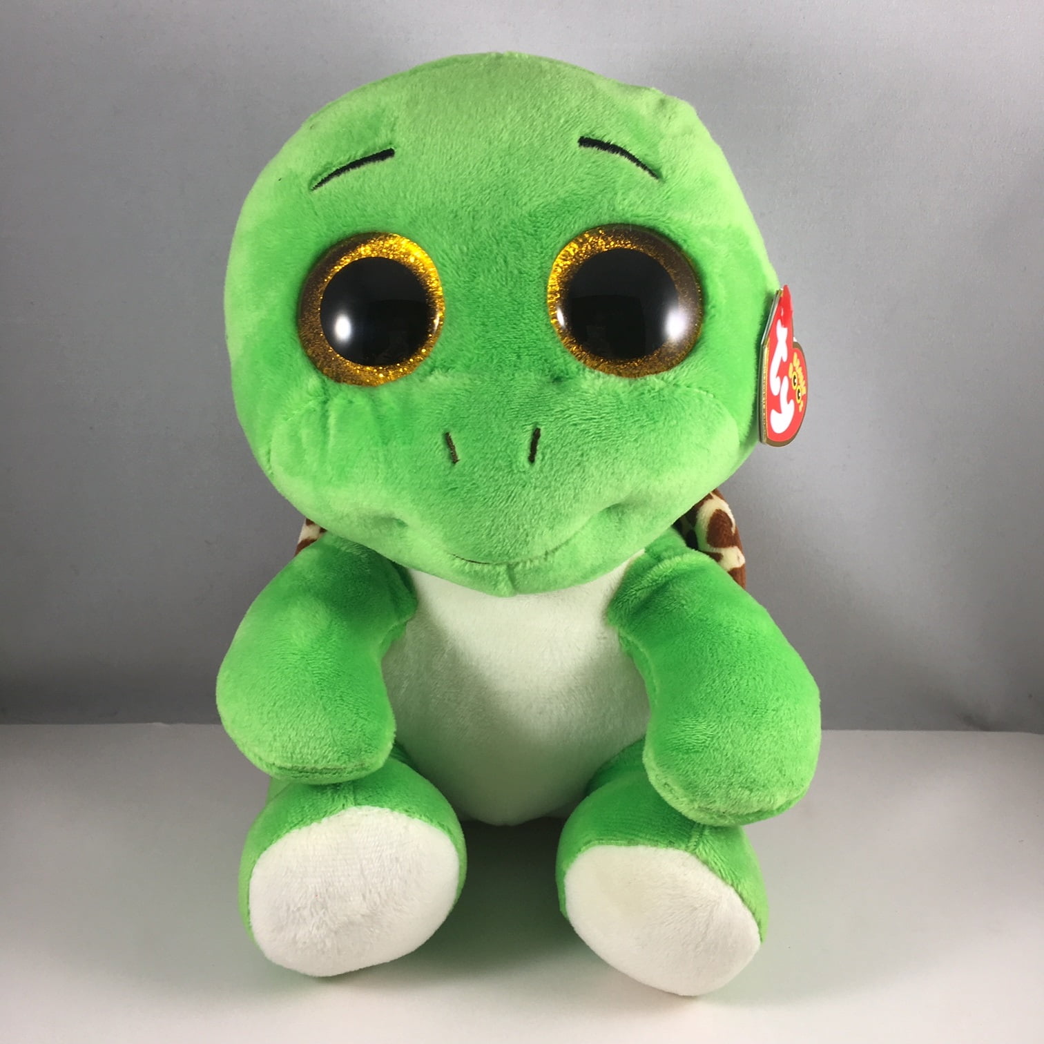 Ty Beanie Boos - TURBO the Green Turtle (Buddy Medium Size Ty Beanie Boos - TURBO the Green Turtle (Buddy Medium Size