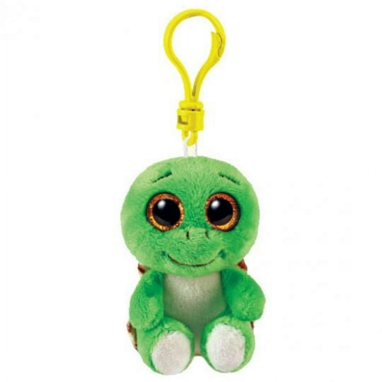 Ty Beanie Boos TURBO the Green Turtle Key Clip 3 inch Plush