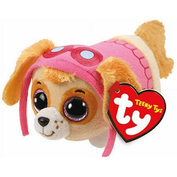 Ty Beanie Boos - Teeny Tys SKYE Stackable (4" Plush) (BONUS 1 RANDOM TY ERASER)