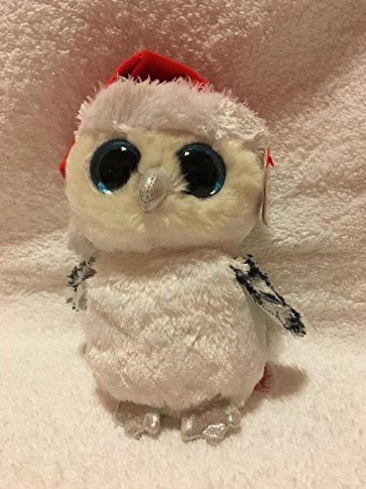 Ty Beanie Boos Tinsel Snowy Owl (Claires Exclusive)